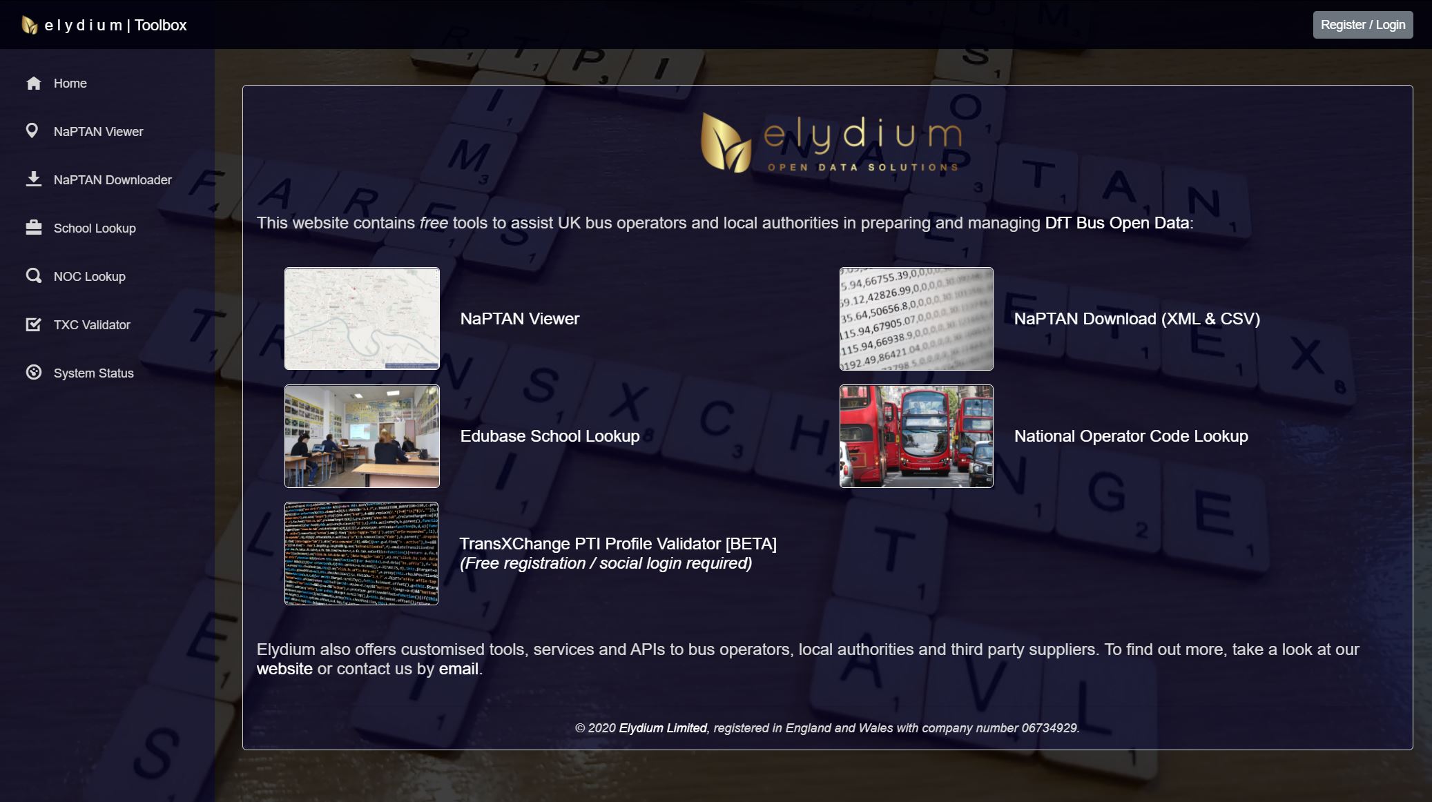 Elydium Toolbox Screenshot